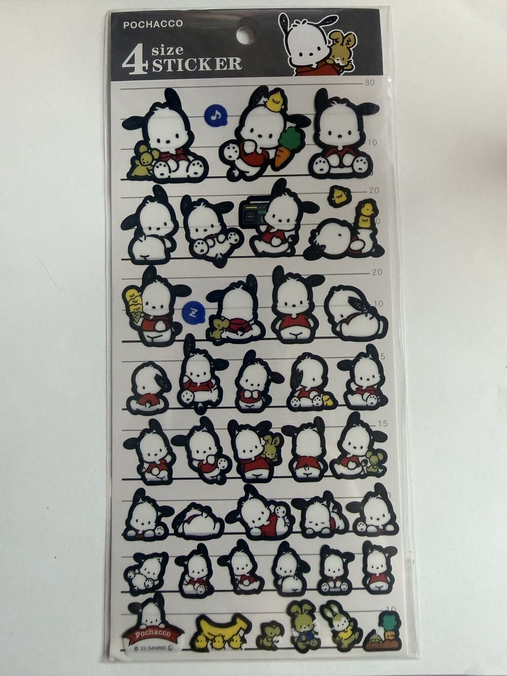 #PC-209 Pochacco Sticker Sheet